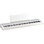 Korg B2 Plus 88 Note Weighted Digital Piano With Stand Pack - White