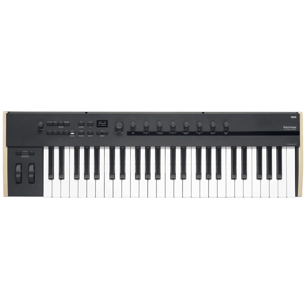 Korg Keystage 49-Key Poly Aftertouch MIDI Keyboard Controller