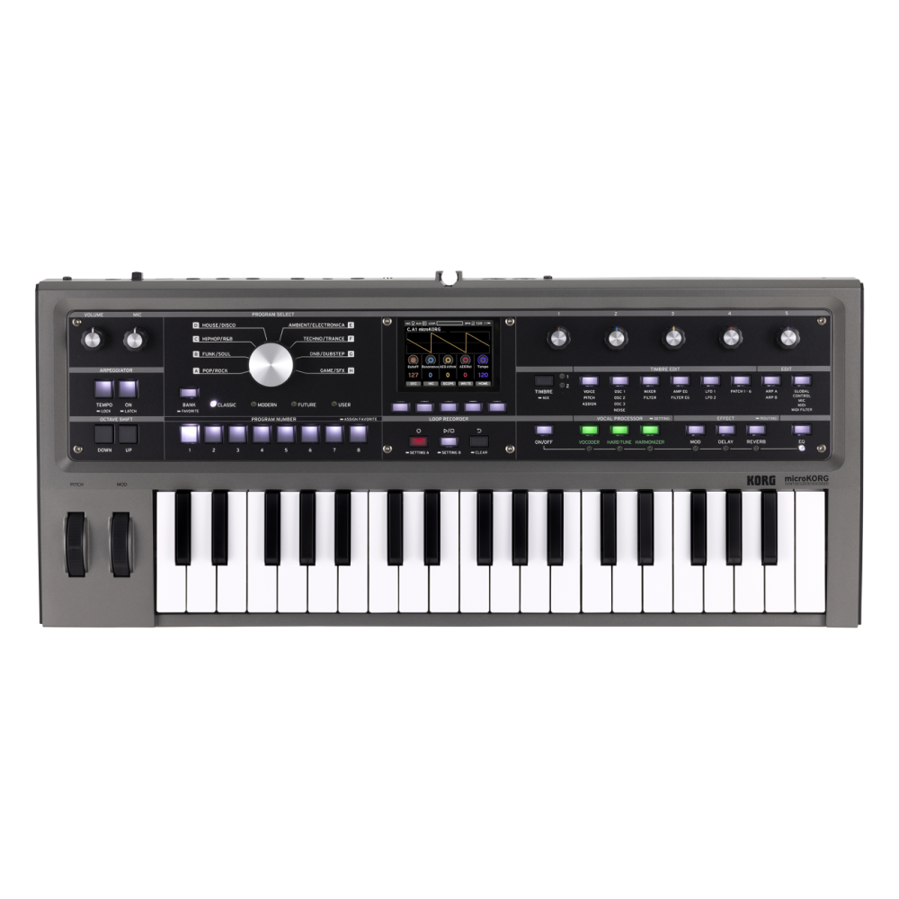 KORG Limited Edition microKORG 2 Synthesiser and Vocoder - Black