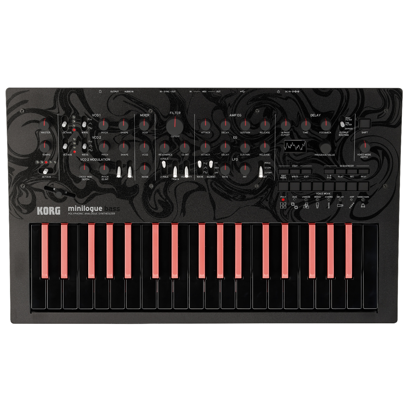 Korg Minilogue Bass Limited Edition Polyphonic Analogue Synthesizer