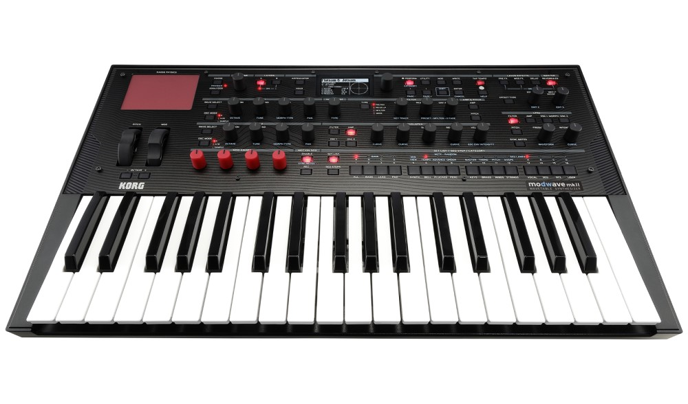 Korg Modwave MkII 37-Key Wavetable Synthesizer with Kaoss Physics