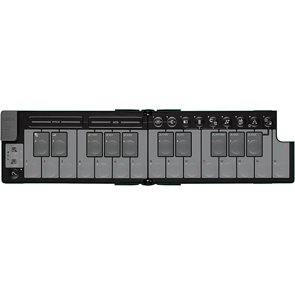 Korg Nanokey Fold 25 Key Foldable Midi Keyboard - Alpine Green
