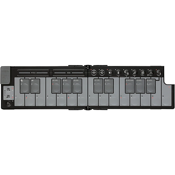Korg Nanokey Fold 25 Key Foldable Midi Keyboard - Black