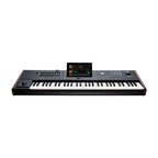 Korg PA5x-61 professional arranger keyboard with 61 keys, showing the control panel and display screen.
