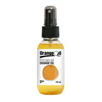 Bottle of Kwikfret Orange Oil guitar accessory, 100ml, for cleaning and maintenance of guitar fretboards and wood surfaces.
