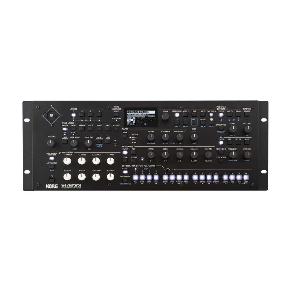 Korg wavestate Synthesizer Rack Mount Module