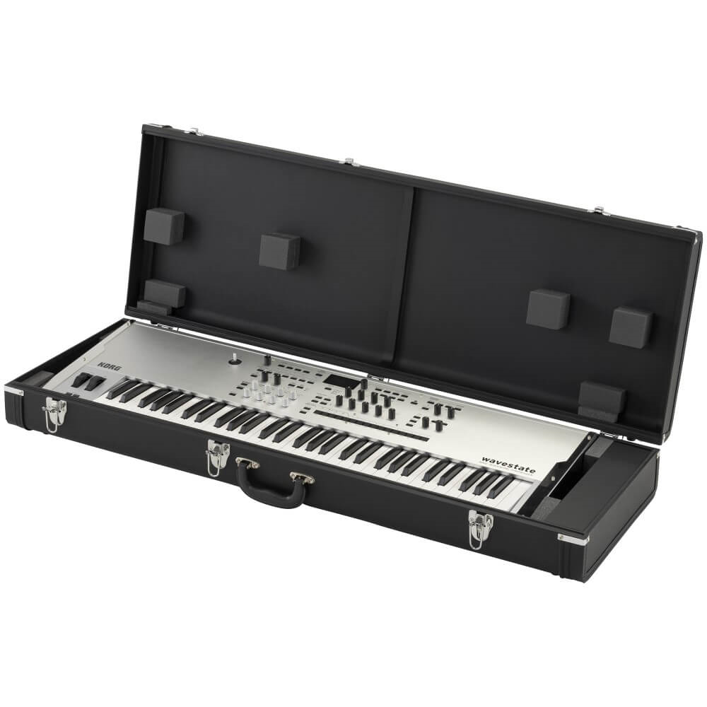 Korg Limited Edition Wavestate SE 61-Note Digital Wave Sequencing Synthesizer with Case - Platinum