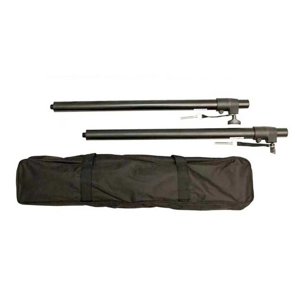 UXL KP-275PAK Telescopic Distance Bars with Securing Screw-on Base - Pair - Black (KP275PAK)