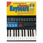 Progressive KPEK2CP Electronic Keyboard Method Book 2 with CD/DVD from Learn To Play Books, featuring piano instruction pages and media.