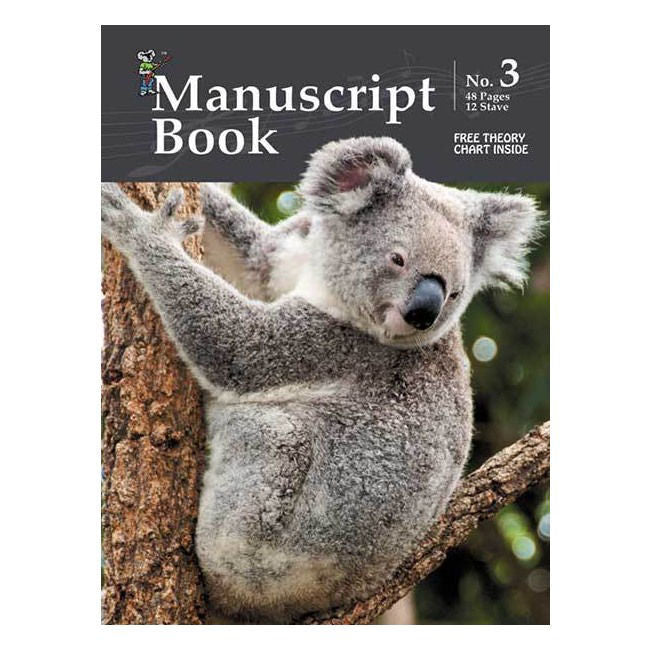 Progressive KPMS3 Manuscript Book (48 Page & 12 Stave) - 69093