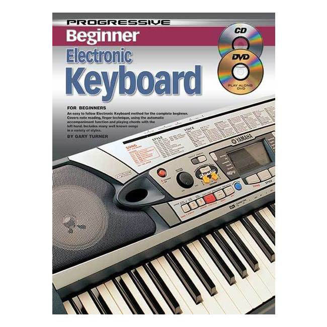 Progressive KPPBKE Beginner Electronic Keyboard Book & CD/DVD - 11813