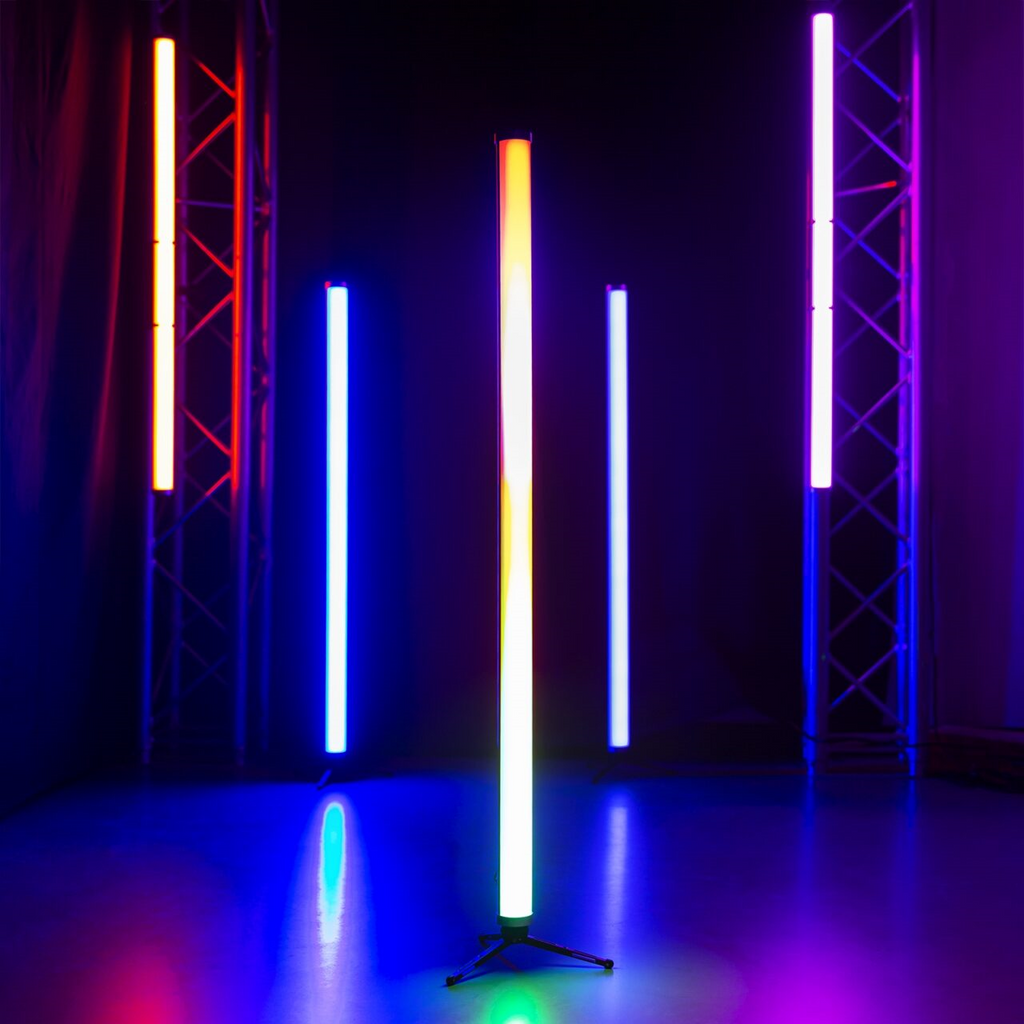 Beamz PRO Kratos Set Wireless IP65 LED Tube Pack