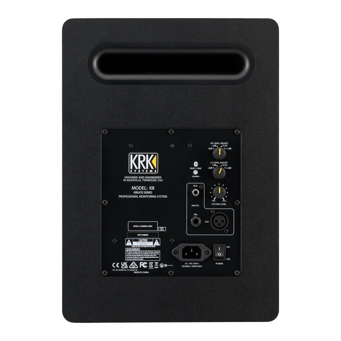 KRK Kreate 8 Active 8 Two-Way Studio Monitor (Single)