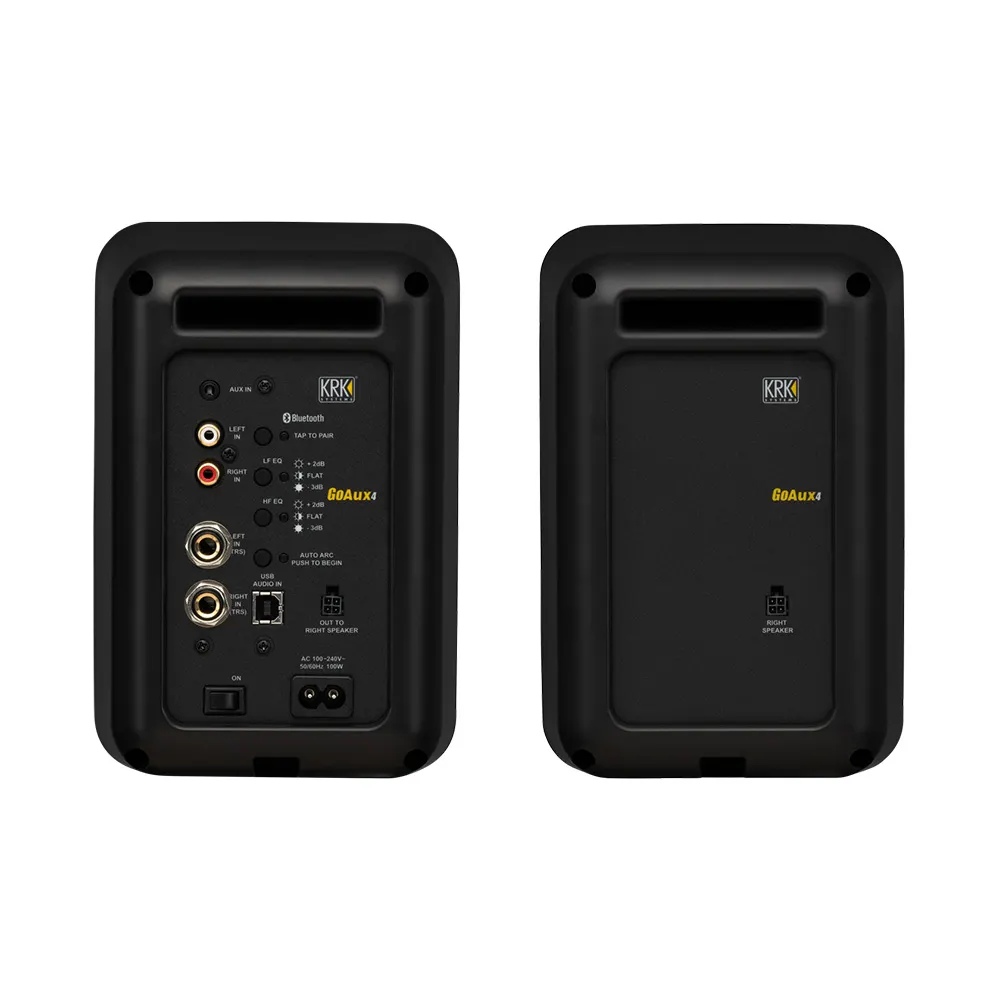 KRK Go Aux Portable 4 Studio Monitors with Measurement Microphone - Pair