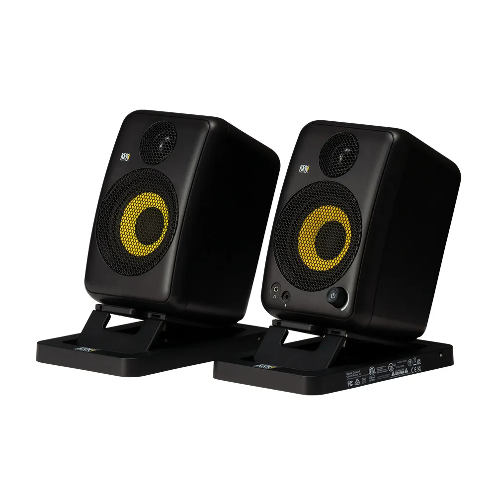 KRK Go Aux Portable 4 Studio Monitors with Measurement Microphone - Pair