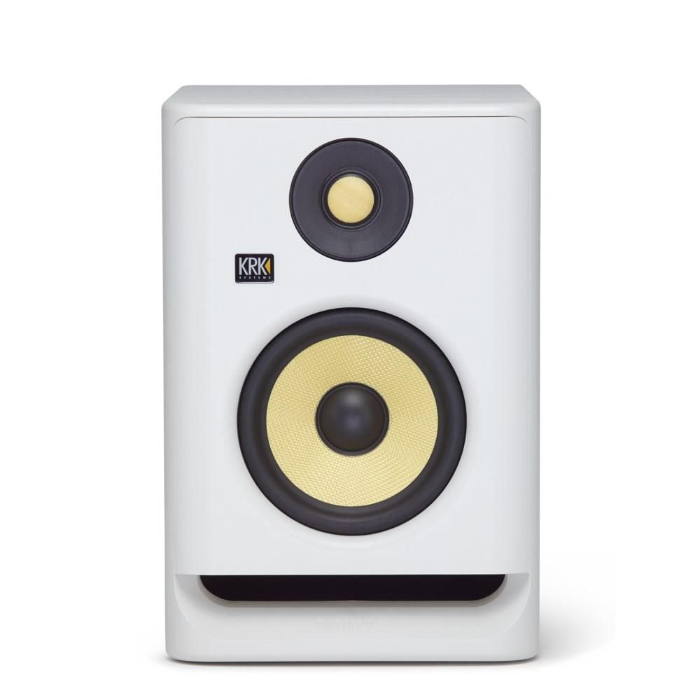 KRK Rokit RP5G4 5 inch Studio Monitor Speaker - Single - White Noise Limited Edition