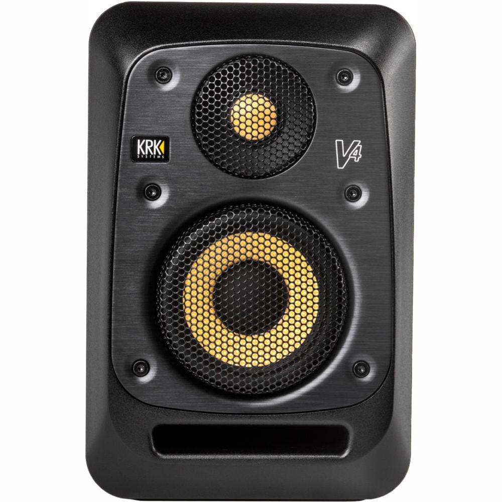 KRK V4 S4 4 inch Powered Studio Monitor in Black - Single