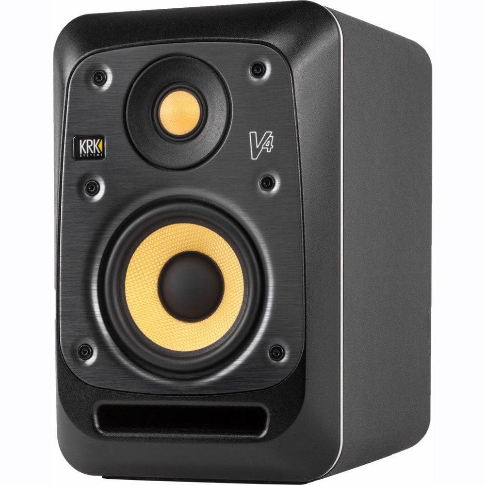 KRK V4 S4 4 inch Powered Studio Monitor in Black - Single