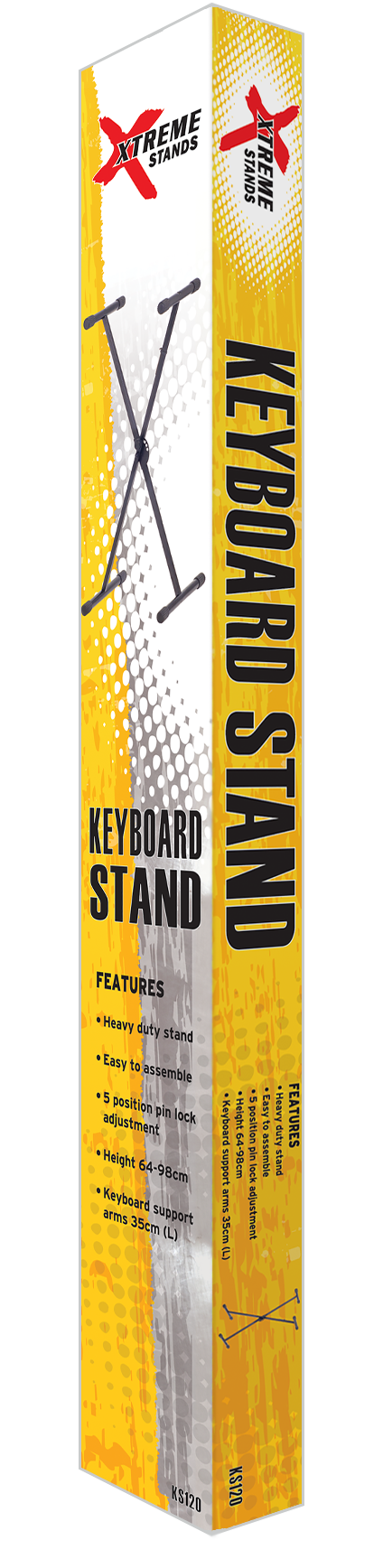 Xtreme KS120 Single Braced Keyboard Stand