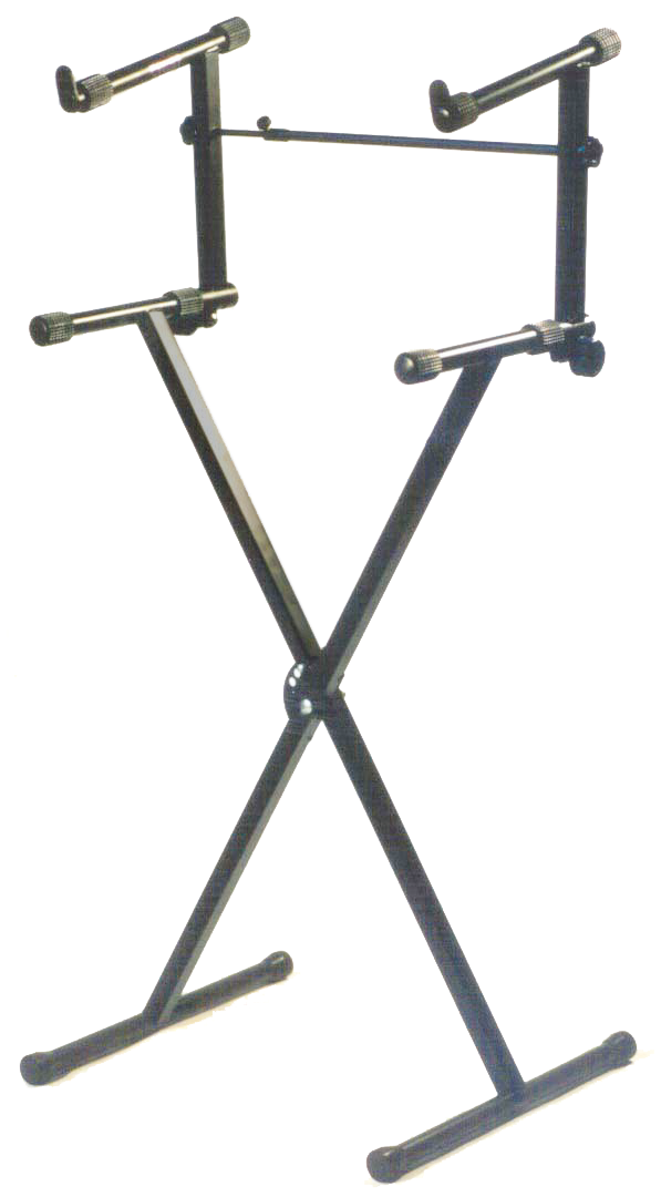 Xtreme KS129 Single Braced Double Tier Keyboard Stand