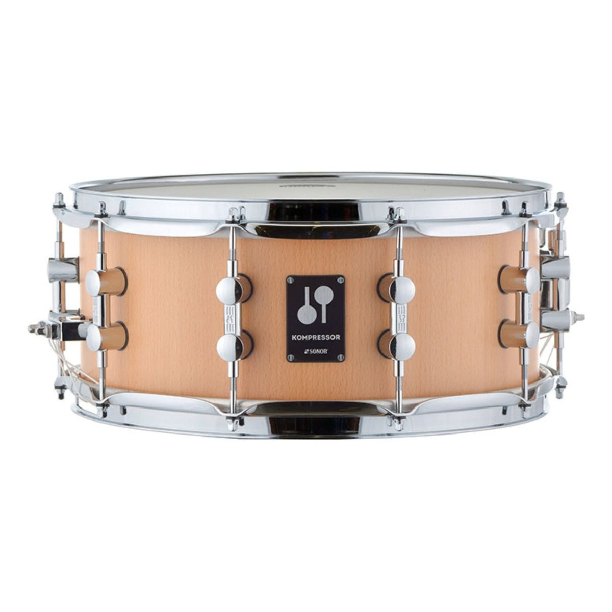 Sonor Kompressor 14x6" Beech Snare Drum, Natural