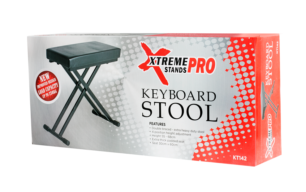 Xtreme KT142 Pro Height Adjustable Keyboard Stool