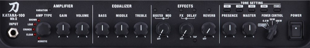 BOSS Katana-100 MkII 1x12 100W Guitar Combo Amplifier