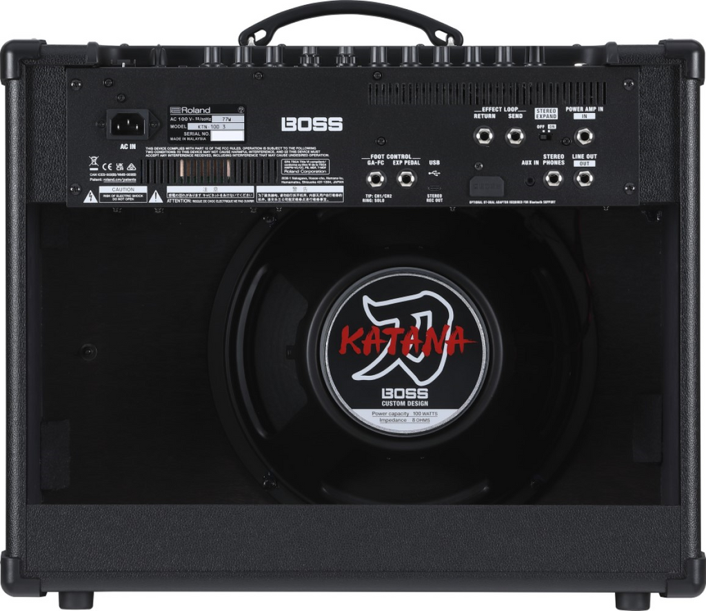 BOSS Katana-100 Gen 3 1x12 100W Guitar Combo Amplifier
