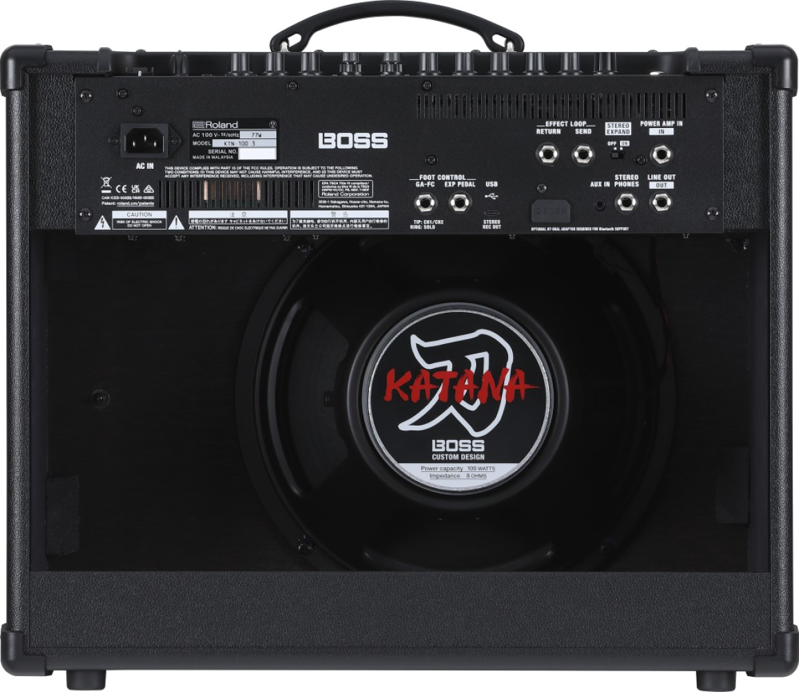 BOSS Katana-100 Gen 3 1x12 100W Guitar Combo Amplifier