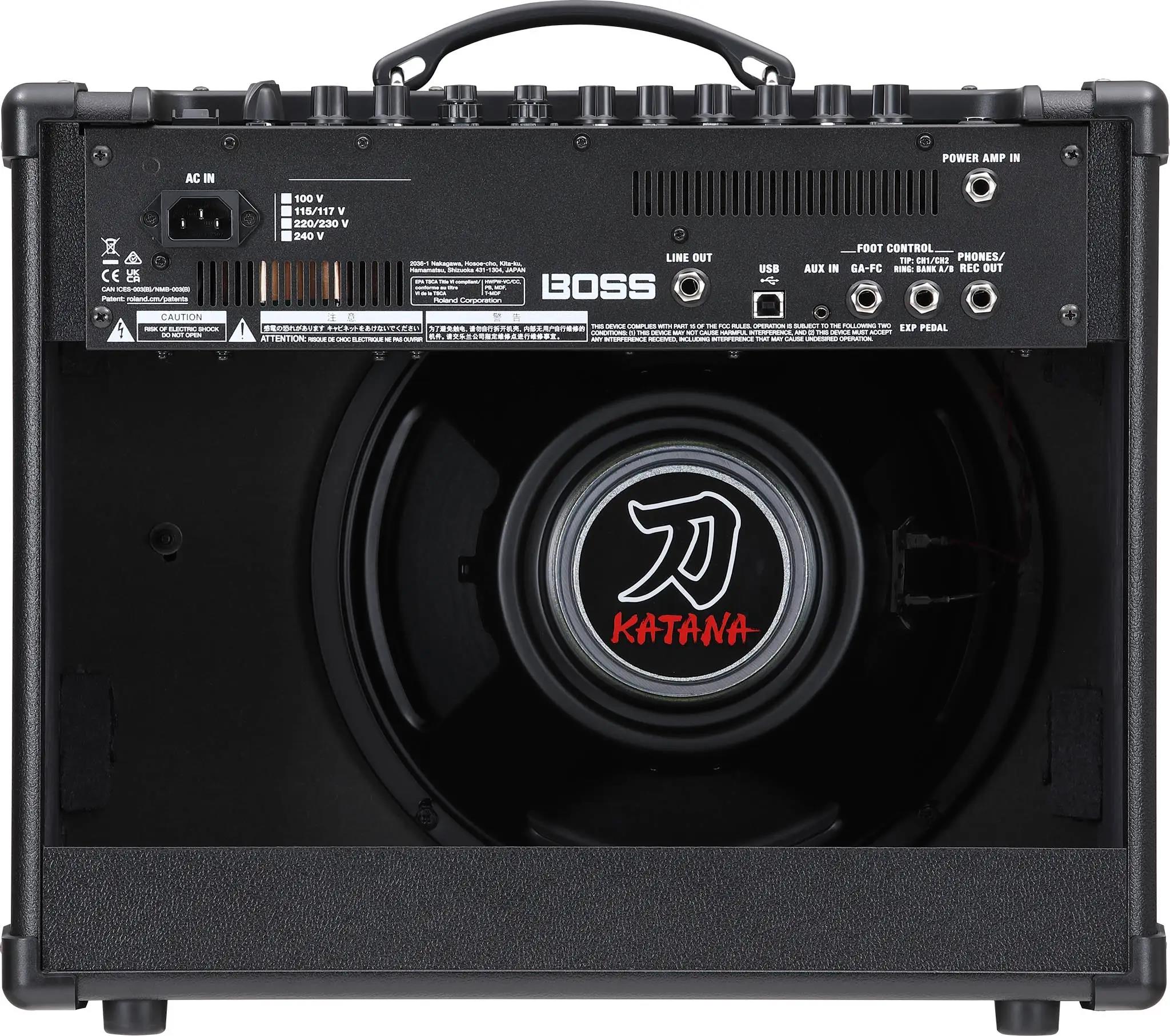 BOSS Katana MKII 50 EX 1x12 Guitar Combo Amplifier