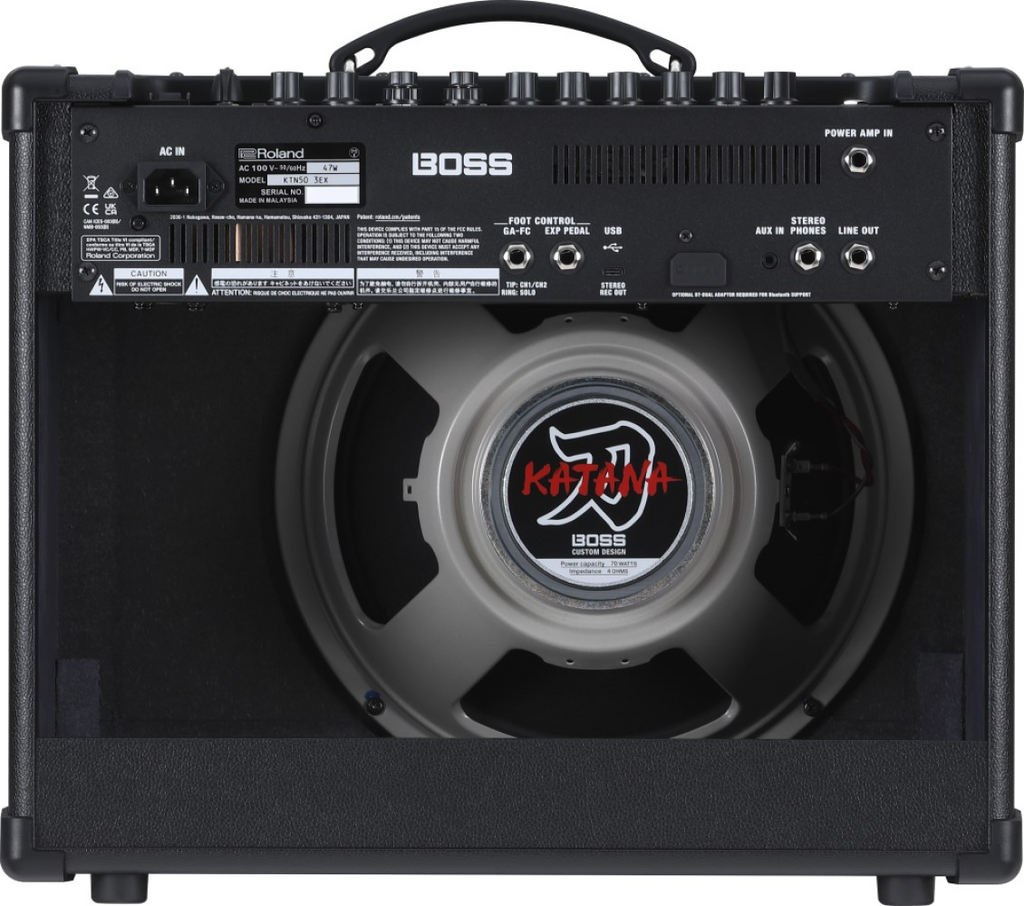 BOSS Katana-50 EX Gen 3 1x12 50W Guitar Combo Amplifier