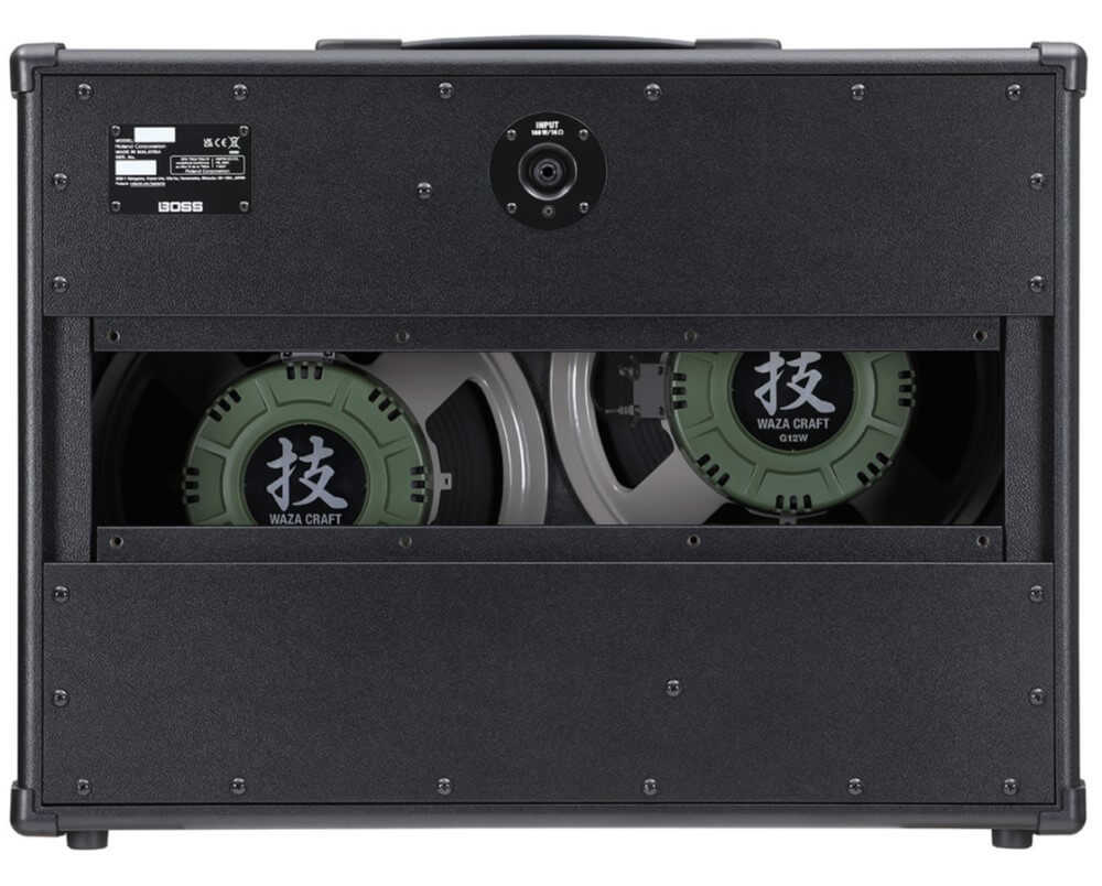 BOSS Katana Cabinet 212W Electric Guitar 2x12 Speaker Cabinet with WAZA Speakers