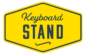 XTR X Square Tube 'X' Style Keyboard Stand for guitar accessories, showing the sturdy metal frame and X-shaped support structure.