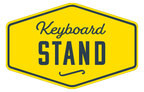 XTR X Square Tube 'X' Style Keyboard Stand for guitar accessories, showing the sturdy metal frame and X-shaped support structure.