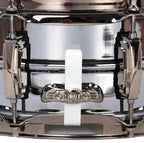 Ludwig 'Super Ludwig' Chrome Over Brass Snare Drum with Nickel Hardware - 5 x 14 inch
