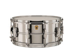Ludwig Chrome Plated Brass Snare Drum 6.5x14 Smooth Shell with Imperial Lugs