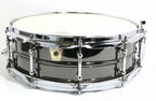 Ludwig Black Beauty Brass Snare Drum 5x14 Smooth Shell with Tube Lugs