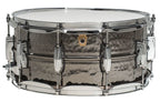 Ludwig Black Beauty Brass Snare Drum 6.5x14 Hammered Shell with Imperial Lugs