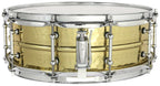 Ludwig Hammered Brass Snare Drum 5x14 with Tube Lugs, P85 & Throw Off