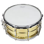 Ludwig Hammered Brass Snare Drum 6.5x14 with Tube Lugs, P85 & Throw Off - B-STOCK