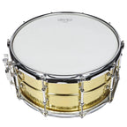Ludwig Hammered Brass Snare Drum 6.5x14 with Tube Lugs, P85 & Throw Off - B-STOCK
