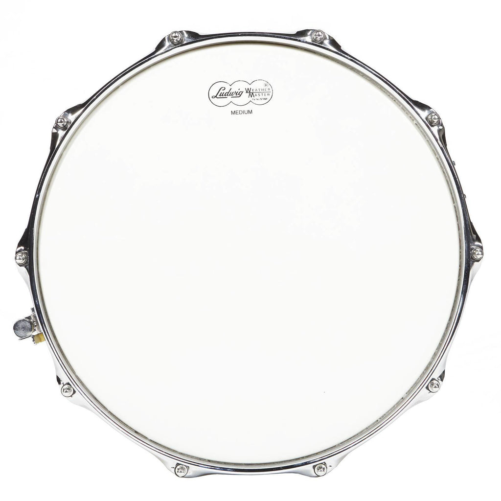 Ludwig Hammered Brass Snare Drum 6.5x14 with Tube Lugs, P85 & Throw Off