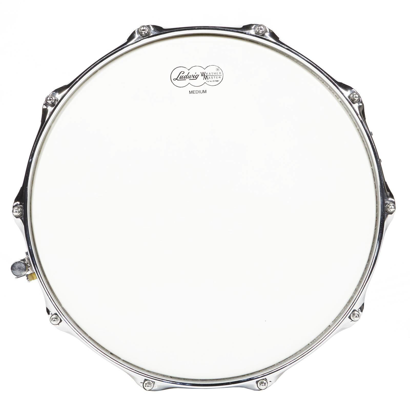 Ludwig Hammered Brass Snare Drum 6.5x14 with Tube Lugs, P85 & Throw Off