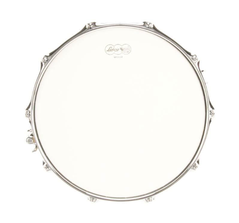 Ludwig Raw Brass Phonic Snare Drum 8x14 Raw Brass Shell with Imperial Lugs