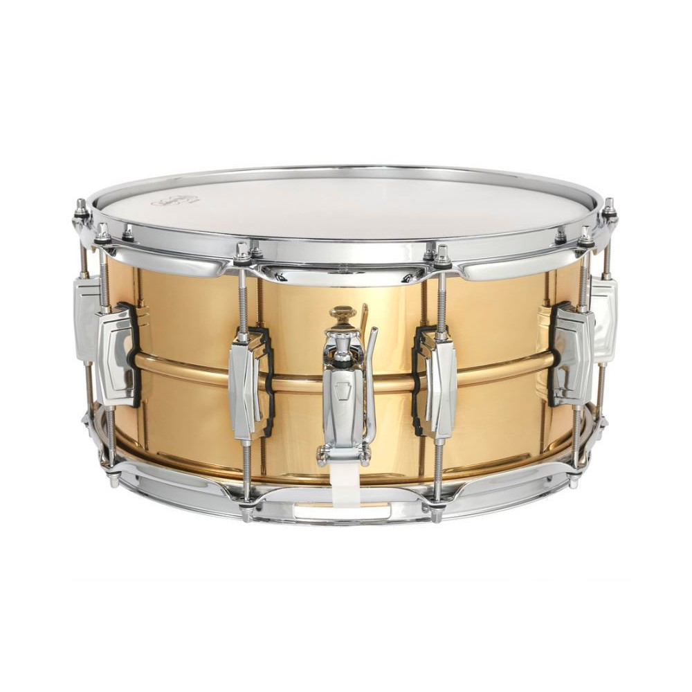 Ludwig Bronze Phonic Snare Drum 6.5 x 14 inch Smooth Shell with Imperial Lugs