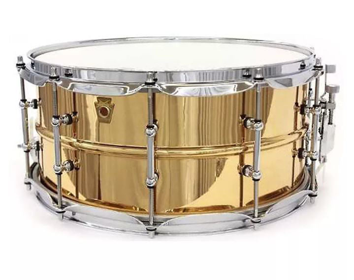 Ludwig Bronze Phonic Snare Drum 6.5 x 14 inch Smooth Shell with Imperial Lugs