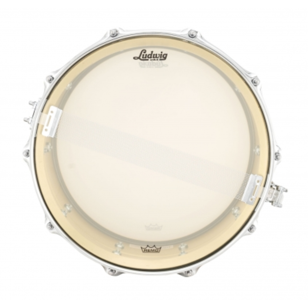 Ludwig 6.5x14 Acro Brass Snare Drum with P86C