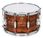 Ludwig Copper Phonic Snare Drum 8x14 Raw Shell