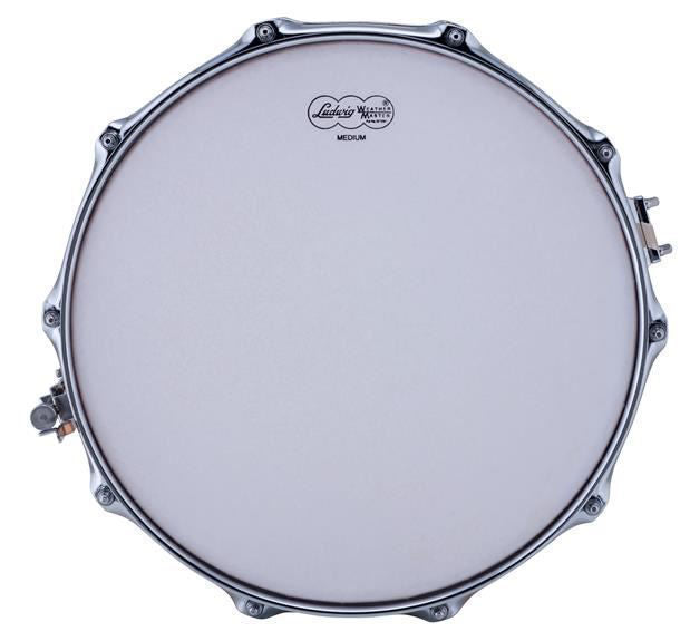 Ludwig Copper Phonic Snare Drum 5x14 Smooth Polished Shell with Tube Lugs