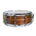 Ludwig Copper Phonic Snare Drum 5x14 Raw Shell with Tube Lugs